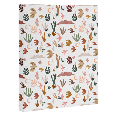 Marta Barragan Camarasa Birds in the desert Art Canvas