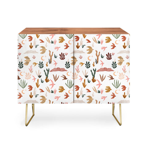 Marta Barragan Camarasa Birds in the desert Credenza