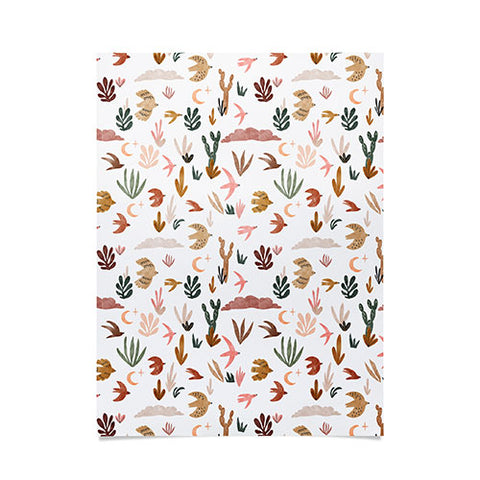 Marta Barragan Camarasa Birds in the desert Poster