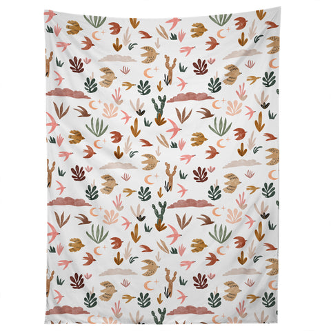 Marta Barragan Camarasa Birds in the desert Tapestry