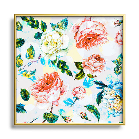 Marta Barragan Camarasa Blooming in spring Square Metal Framed Art Print