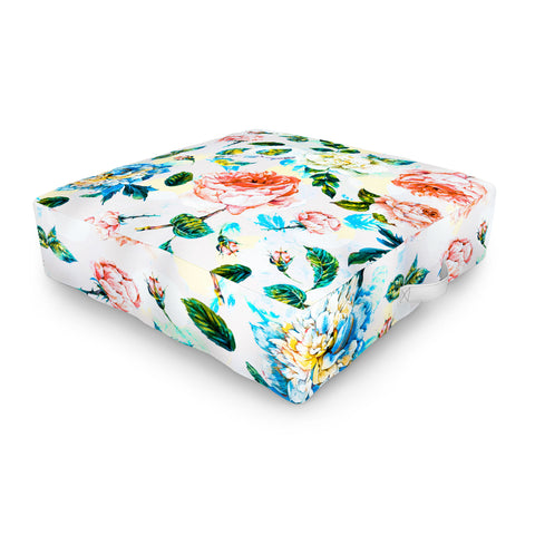Marta Barragan Camarasa Blooming in spring Outdoor Floor Cushion