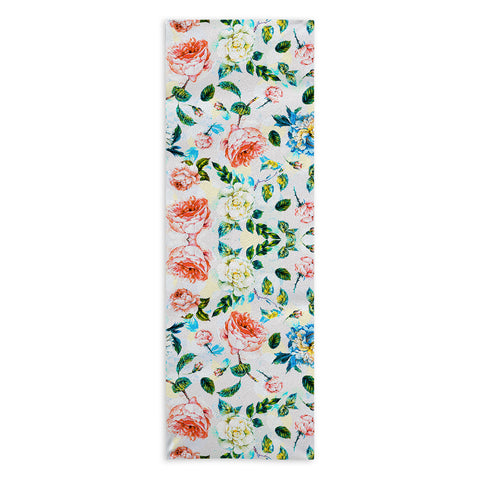 Marta Barragan Camarasa Blooming in spring Yoga Towel