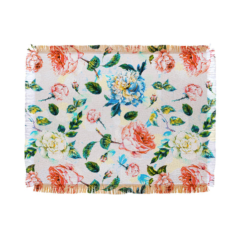 Marta Barragan Camarasa Blooming in spring Throw Blanket