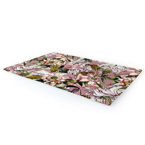 Marta Barragan Camarasa Blooming wild botanical paradise Area Rug