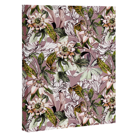 Marta Barragan Camarasa Blooming wild botanical paradise Art Canvas