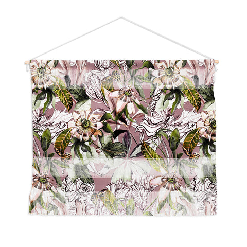 Marta Barragan Camarasa Blooming wild botanical paradise Wall Hanging Landscape