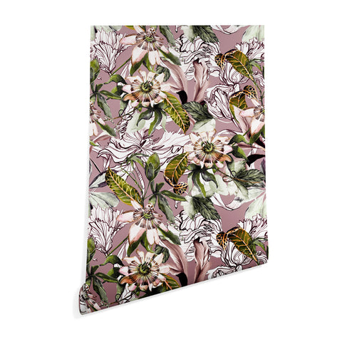 Marta Barragan Camarasa Blooming wild botanical paradise Wallpaper