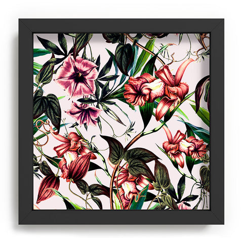 Marta Barragan Camarasa Blooms garden vintage Recessed Framing Square