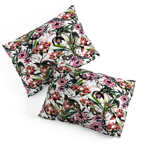 Marta Barragan Camarasa Blooms garden vintage Pillow Shams