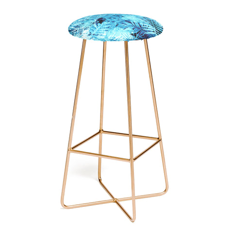 Marta Barragan Camarasa Blue tropical jungle Bar Stool