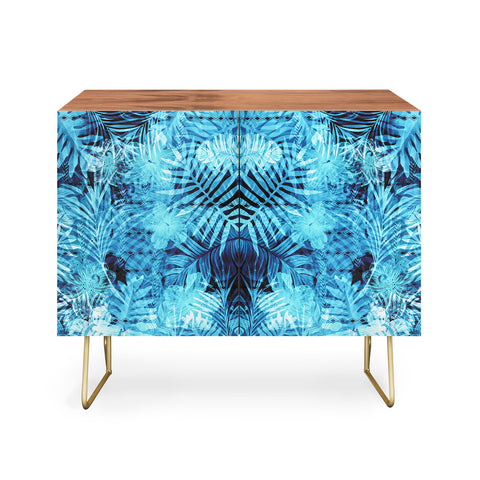 Marta Barragan Camarasa Blue tropical jungle Credenza