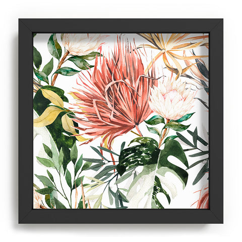 Marta Barragan Camarasa Bohem tropical bloom 003 Recessed Framing Square