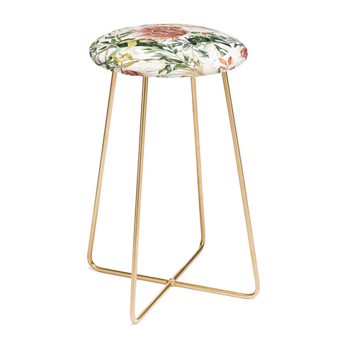 Marta Barragan Camarasa Bohem tropical bloom 003 Counter Stool