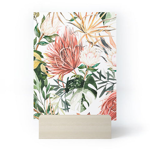 Marta Barragan Camarasa Bohem tropical bloom 003 Mini Art Print