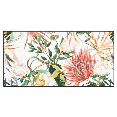 Marta Barragan Camarasa Bohem tropical bloom 003 Desk Mat