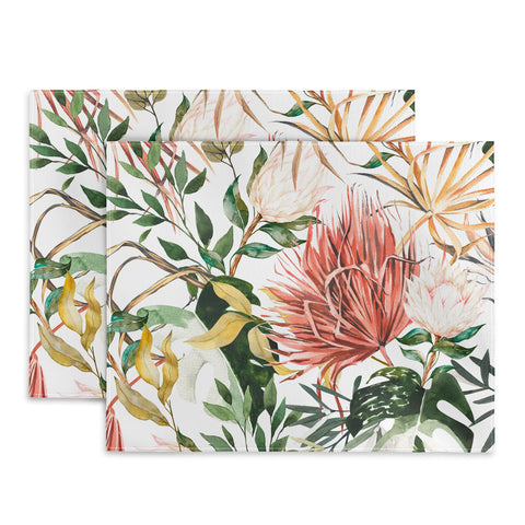 Marta Barragan Camarasa Bohem tropical bloom 003 Placemat