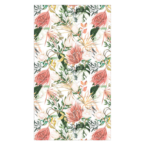 Marta Barragan Camarasa Bohem tropical bloom 003 Tablecloth