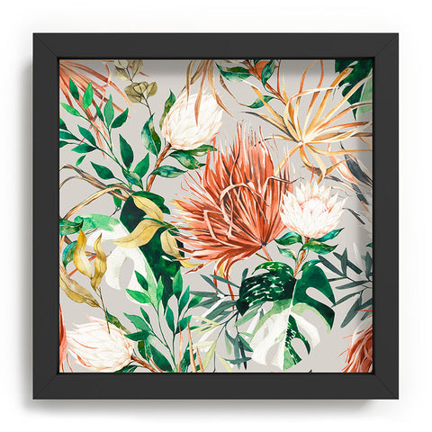 Marta Barragan Camarasa Bohem tropical bloom Recessed Framing Square
