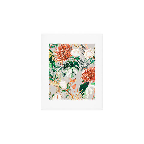 Marta Barragan Camarasa Bohem tropical bloom Art Print