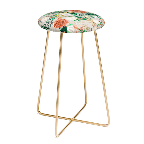 Marta Barragan Camarasa Bohem tropical bloom Counter Stool