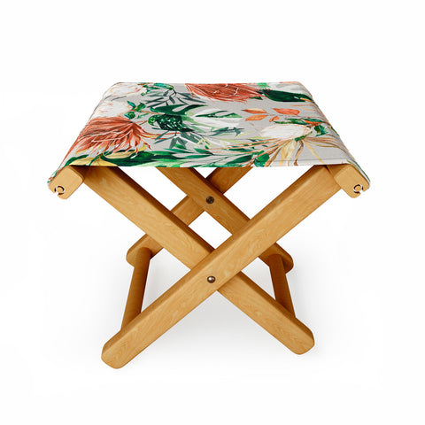 Marta Barragan Camarasa Bohem tropical bloom Folding Stool