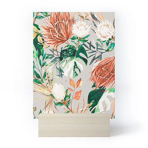 Marta Barragan Camarasa Bohem tropical bloom Mini Art Print