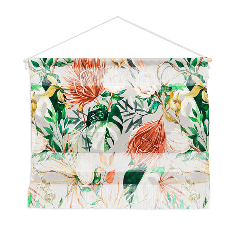 Marta Barragan Camarasa Bohem tropical bloom Wall Hanging Landscape