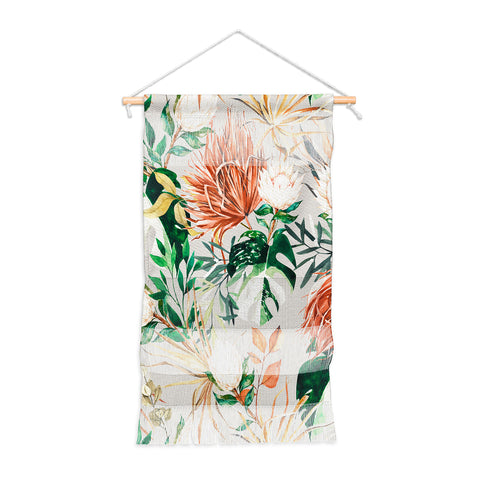 Marta Barragan Camarasa Bohem tropical bloom Wall Hanging Portrait