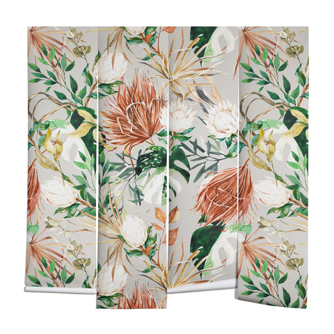 Marta Barragan Camarasa Bohem tropical bloom Wall Mural