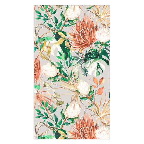 Marta Barragan Camarasa Bohem tropical bloom Tablecloth