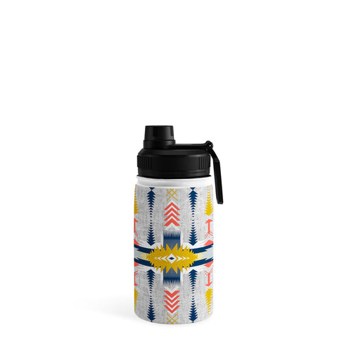 Marta Barragan Camarasa Bohemian geometric style Water Bottle