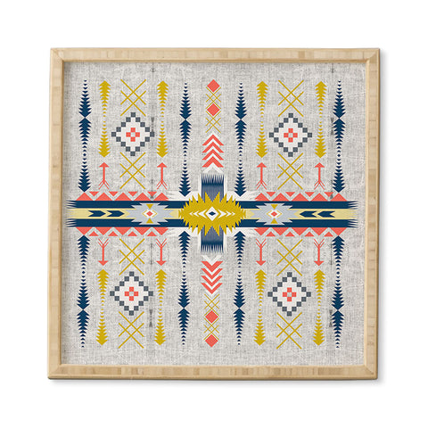 Marta Barragan Camarasa Bohemian geometric style Framed Wall Art