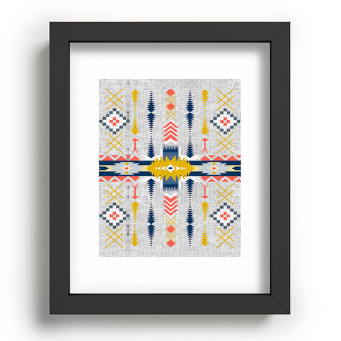 Marta Barragan Camarasa Bohemian geometric style Recessed Framing Rectangle