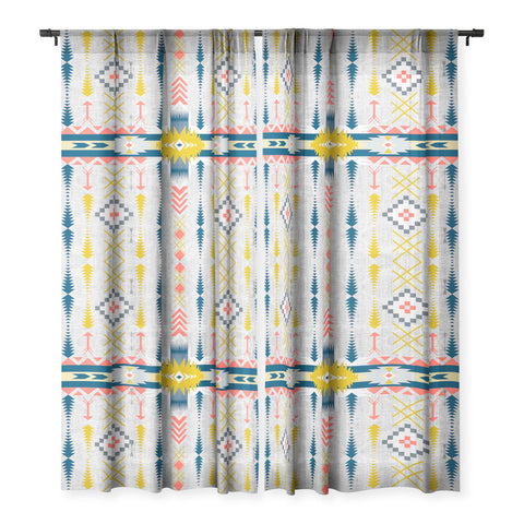Marta Barragan Camarasa Bohemian geometric style Sheer Non Repeat