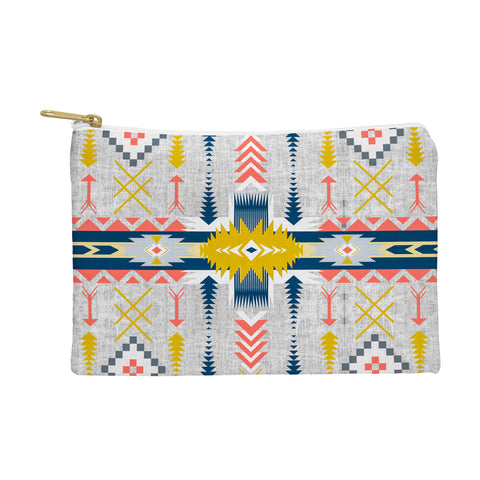 Marta Barragan Camarasa Bohemian geometric style Pouch