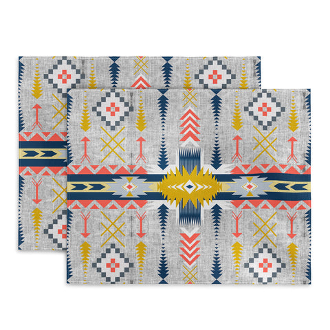 Marta Barragan Camarasa Bohemian geometric style Placemat