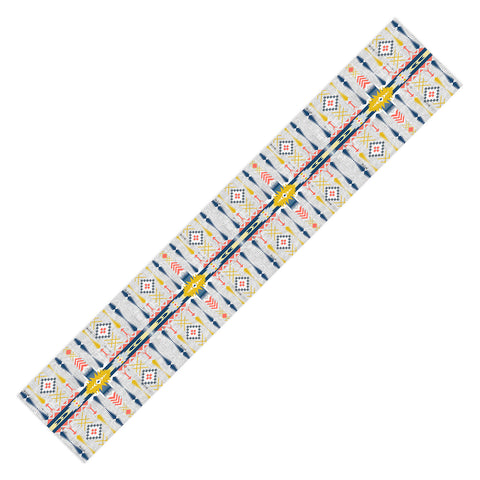 Marta Barragan Camarasa Bohemian geometric style Table Runner