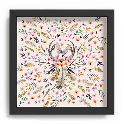 Marta Barragan Camarasa Bohemian pattern 01 Recessed Framing Square