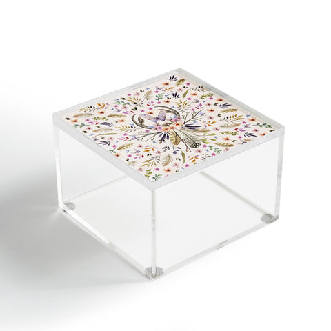 Marta Barragan Camarasa Bohemian pattern 01 Acrylic Box