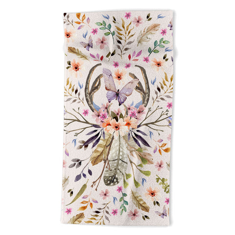 Marta Barragan Camarasa Bohemian pattern 01 Beach Towel