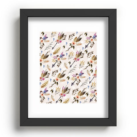 Marta Barragan Camarasa Bohemian pattern Recessed Framing Rectangle