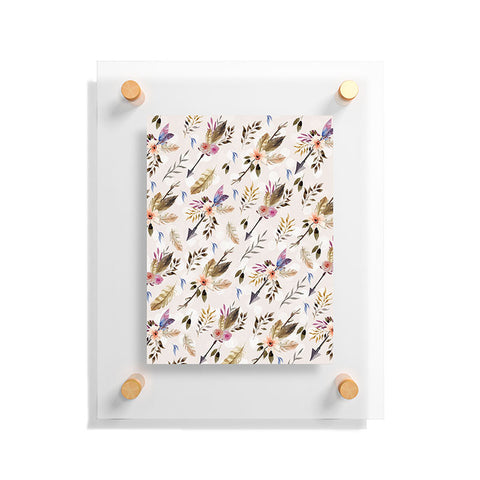 Marta Barragan Camarasa Bohemian pattern Floating Acrylic Print