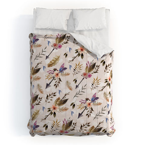 Marta Barragan Camarasa Bohemian pattern Comforter