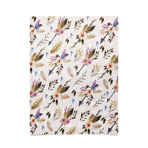 Marta Barragan Camarasa Bohemian pattern Poster