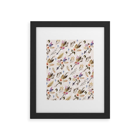 Marta Barragan Camarasa Bohemian pattern Framed Art Print