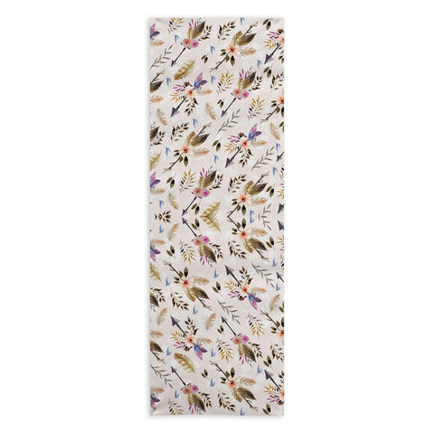 Marta Barragan Camarasa Bohemian pattern Yoga Towel
