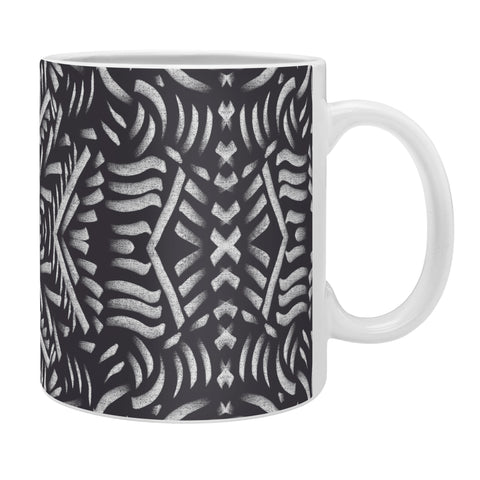 Marta Barragan Camarasa Bohemian strokes mosaic BW Coffee Mug