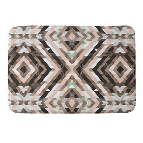 Marta Barragan Camarasa Boho Southwestern Memory Foam Bath Mat