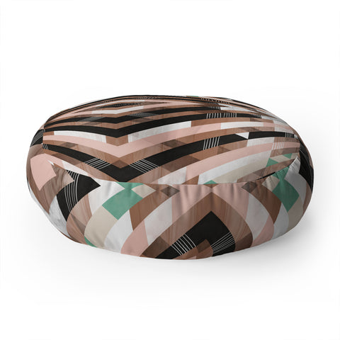 Marta Barragan Camarasa Boho Southwestern Floor Pillow Round